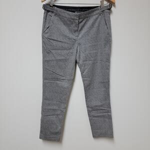 Armani Exchange Women's Ankle Pants SIDE Buckled Waist Size 8